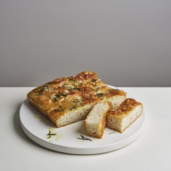 Rosemary and sea salt focaccia (500g)