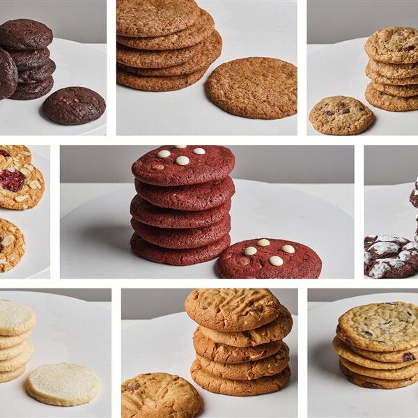 Mixed Cookie Box – choose 3 flavours (18 pieces)
