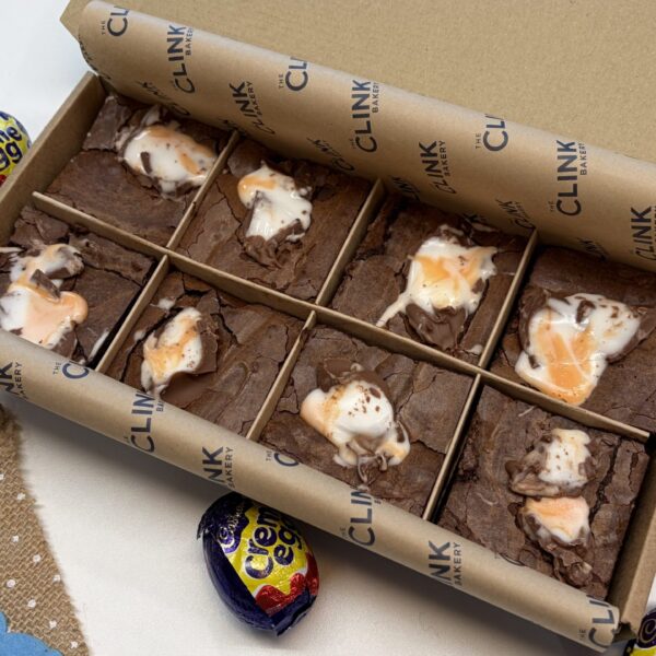 Easter Creme Egg Brownies - (8 Pieces)